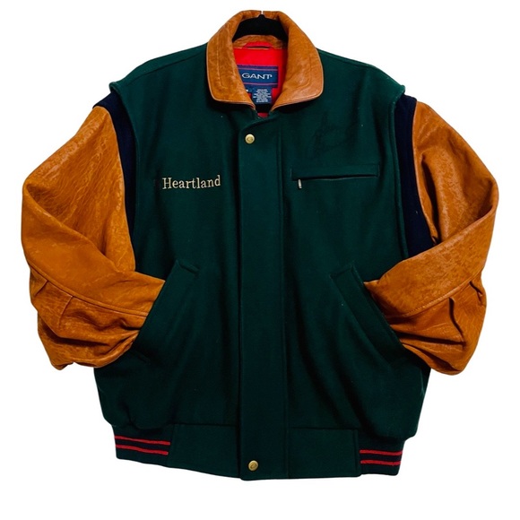 Personally Signed by BEN CRENSHAW Men's Heartland Varsity Jacket Size: M - Picture 3 of 9